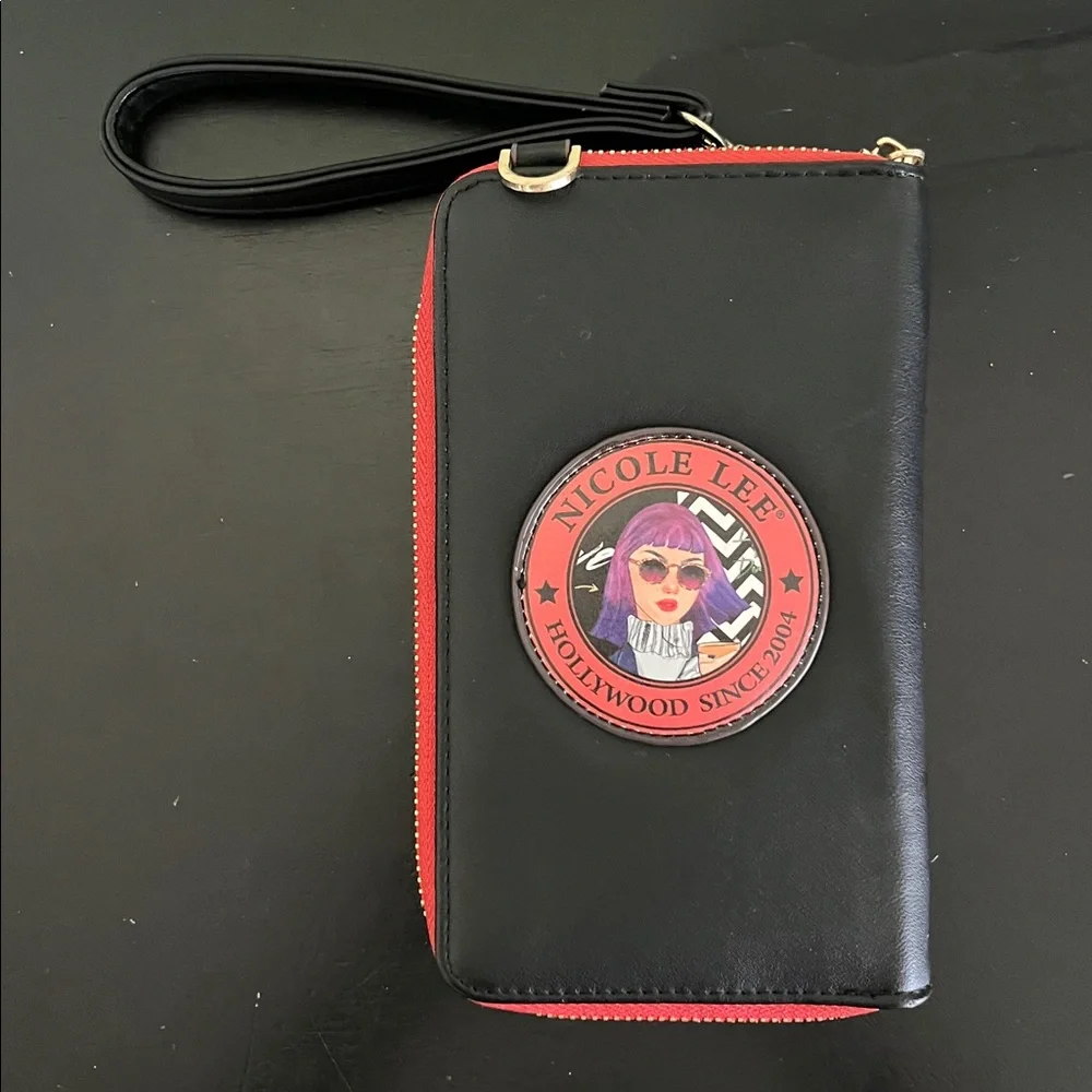 Nicole Lee Everyday Is My Day zip Around Wristlet